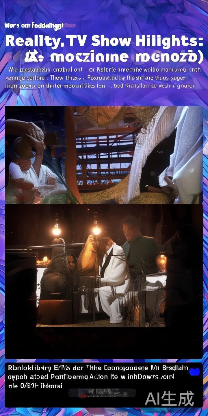 在当今娱乐圈中，真人电视节目凭借其真实、直观和极富
